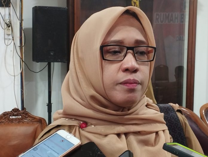 Plt Kepala Bappeda Kukar, Syarifah Vanessa Vilna. (Ady/Radar Kukar)