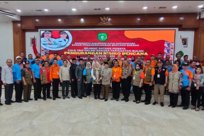 Perwakilan dari 564 BPBD kabupaten dan kota se-Indonesia yang hadir di Ruang Serbaguna Kantor Bupati Kukar. (Muhammad/Radar Kukar)