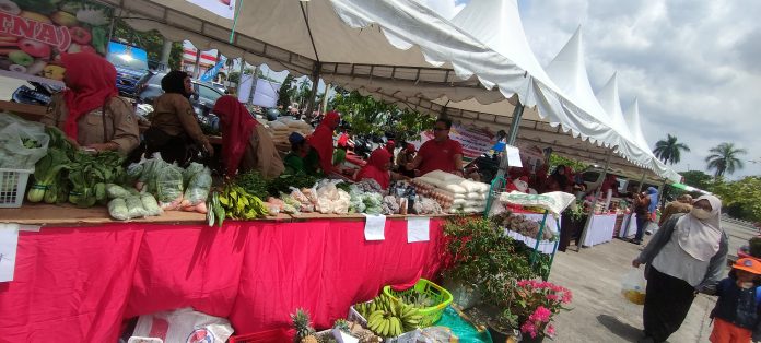 Suasana GPM yang digelar Disperindag Kukar. (Istimewa)