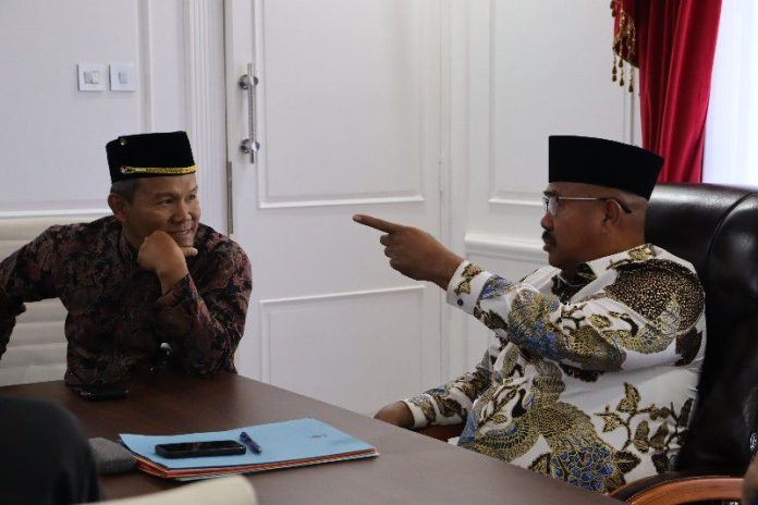 Suasana Audiensi PC APRI Kukar bersama Bupati Kukar, Edi Damansyah. (Istimewa)