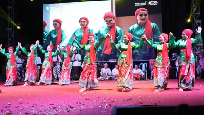 Suasana pelaksanaan Festival Miskat, Tari Jepen dan Kuliner Asal Kukar. (Istimewa)