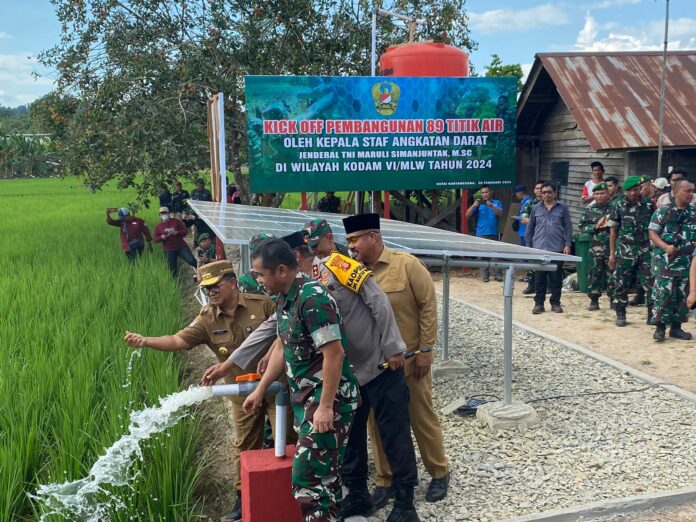 Kawasan pertanian di Kecamatan Loa Kulu. (Ady/Radarkukar)