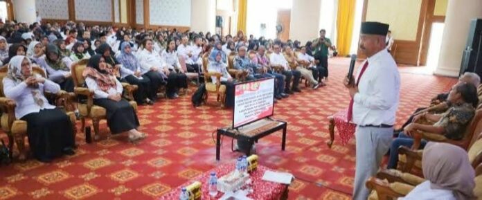 Suasana pelaksanaan kegiatan sosialisasi pencegahan paham radikal dan terorisme. (Istimewa)