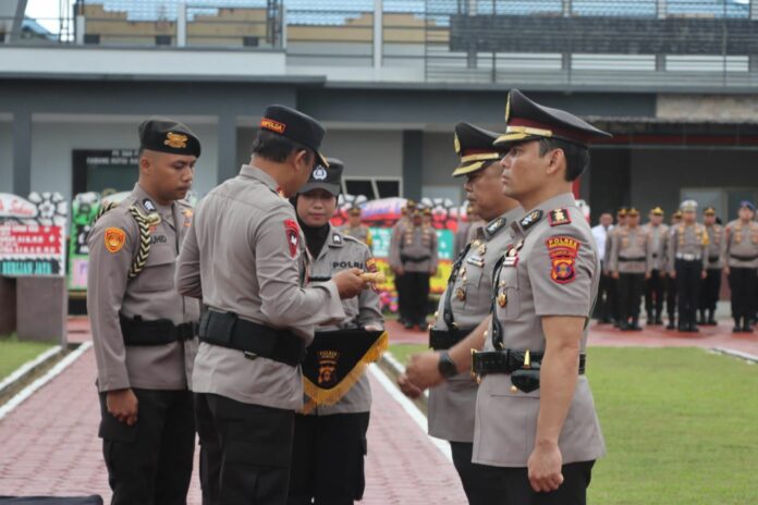 Suasana Sertijab Kapolres Kukar. (Istimewa) 