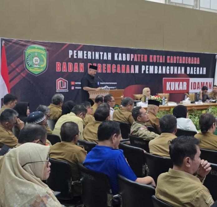 Bupati Kukar, Edi Damasyah saat Musrenbang RKPD 2026. (Istimewa)