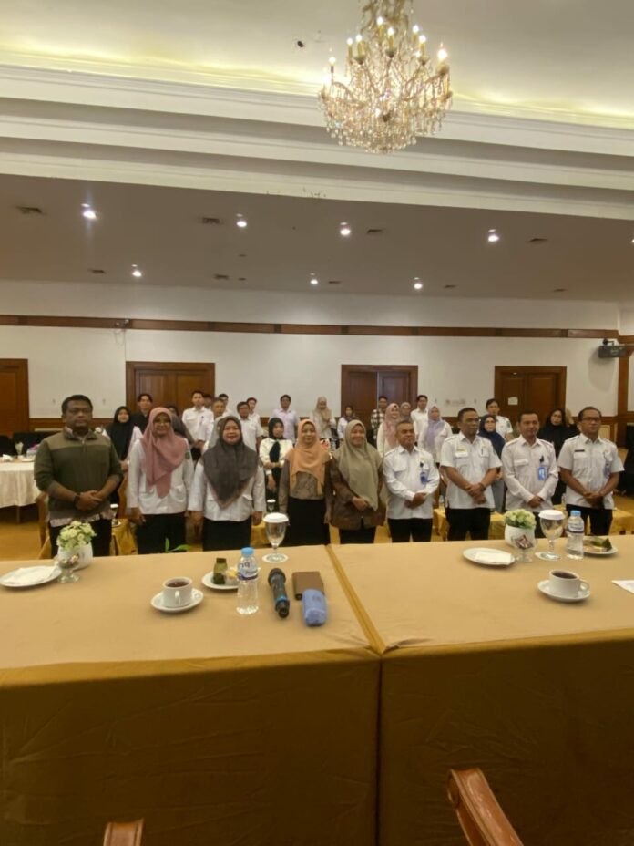 Workshop pembinaan Sistem Statistik Nasional. (Shavira Ramadhanita/RadarKukar)