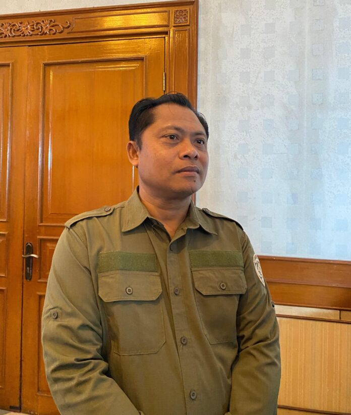 Sekretaris Dispar Kukar, Sugiarto. (Shavira Ramadhanita/RadarKukar)