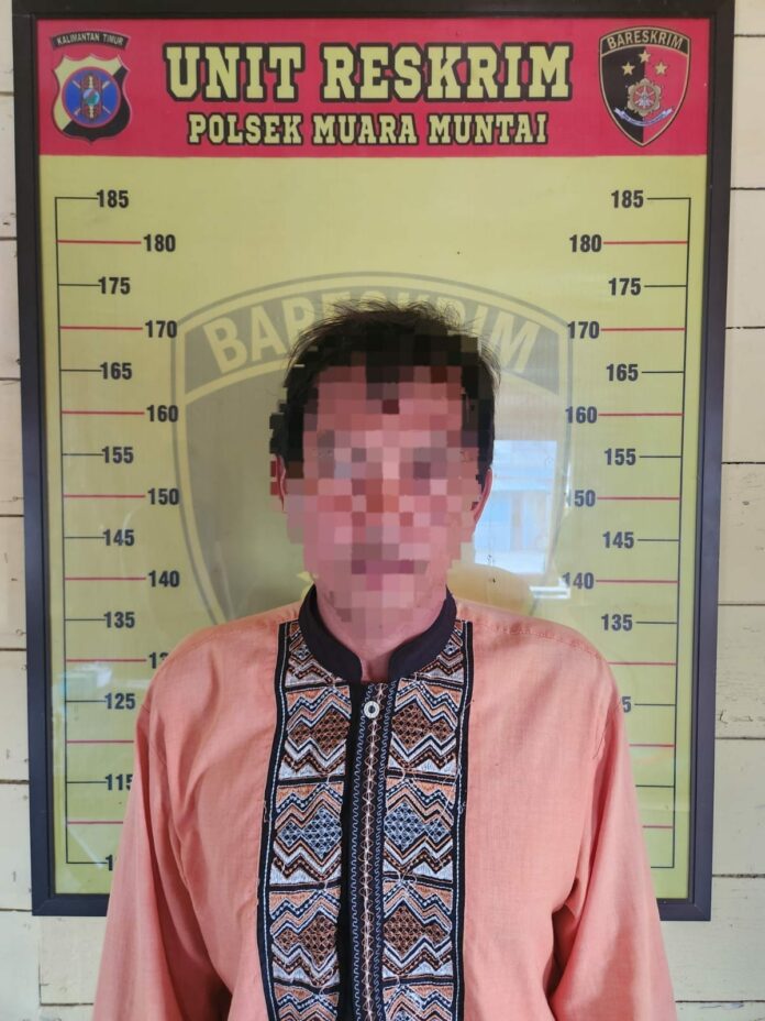 Pelaku kekerasan seksual dan beberapa barang bukti lainnya. (Istimewa)
