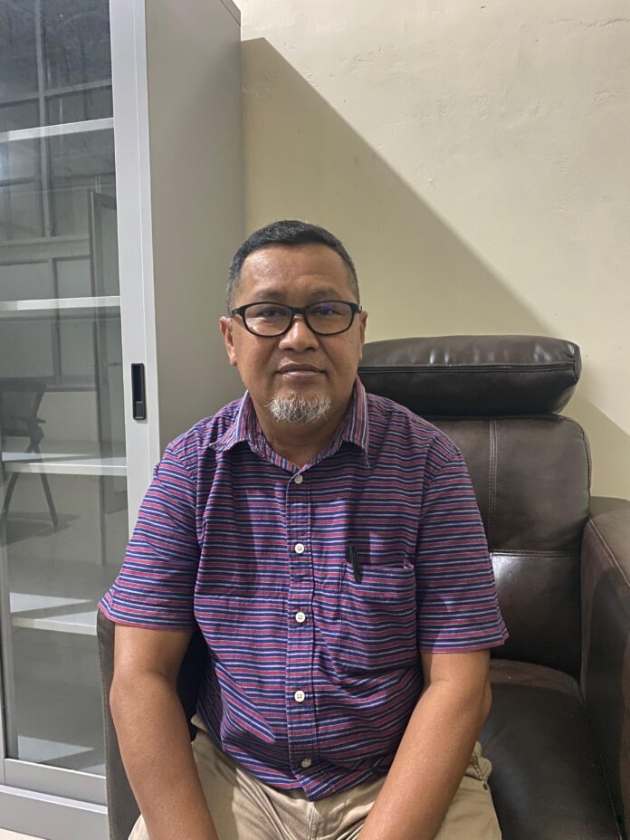 Pj Kades Sumber Rejo, Saili. (Shavira Ramadhanita/RadarKukar)