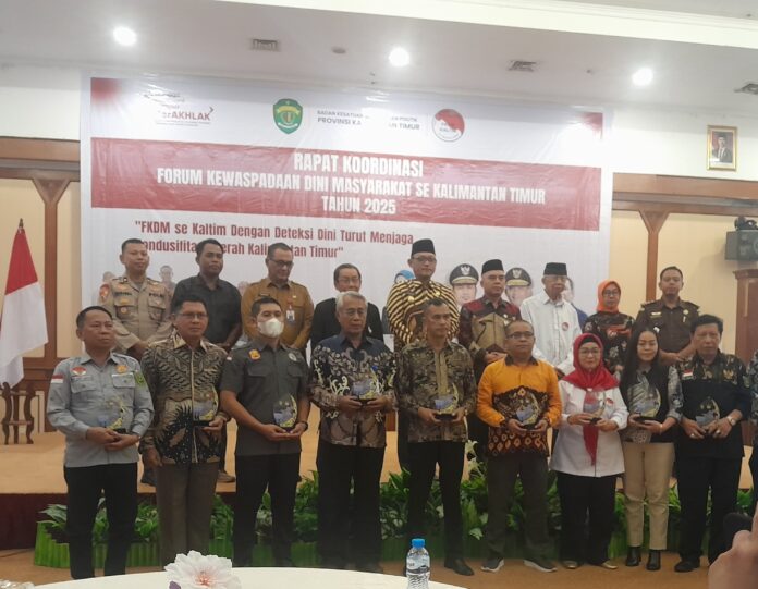 Rakor FKDM se-Kalimantan Timur (Kaltim). (Shavira Ramadhanita/Radar Kukar)