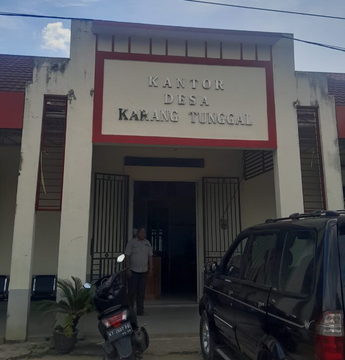 Desa Karang Tunggal. (Shavira Ramadhanita/Radar Kukar)