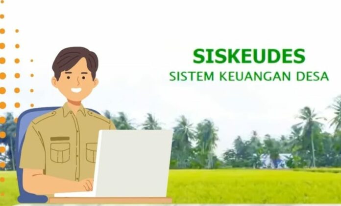 Aplikasi SISKEUDES. (Istimewa)