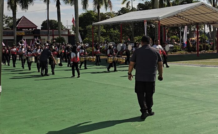 Gladi bersih 17 Agustus di Kantor Bupati Kukar. (Istimewa)