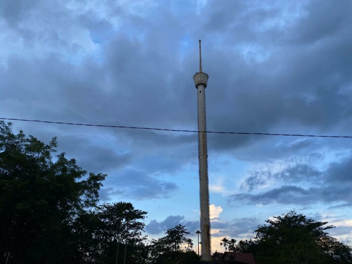 Skytower di Pulau Kumala. (Istimewa)