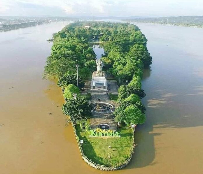 Pulau Kumala. (Istimewa)