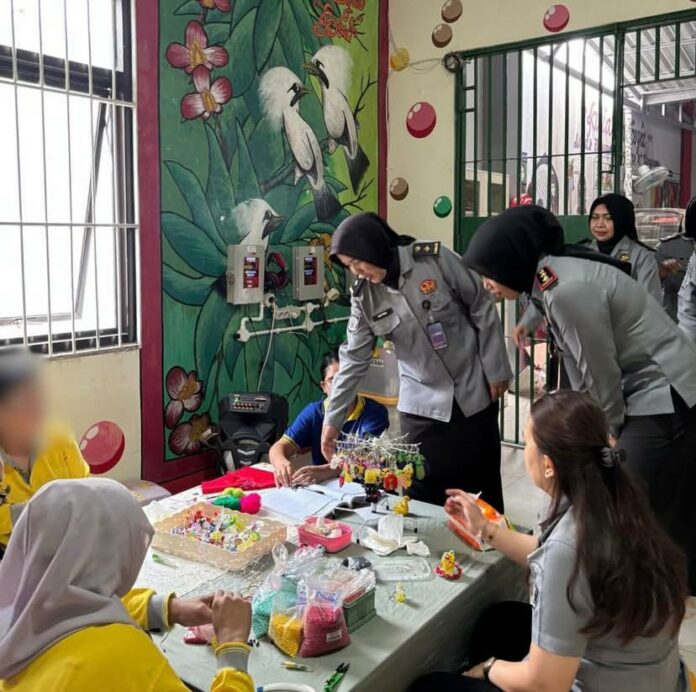 Produk Kreatif Warga Binaan Lapas Kelas IIA Tenggarong. (Istimewa)