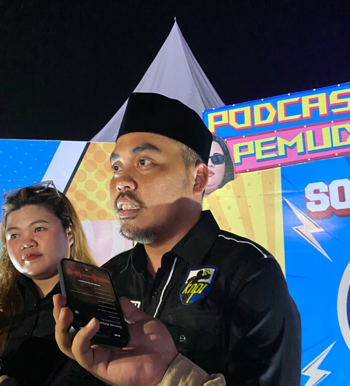 Ketua DPD KNPI Kukar, Rian Tri Saputra. (Shavira Ramadhanita/RadarKukar)
