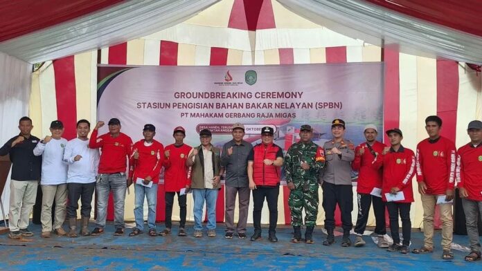 Polsek Anggana Dukung Program Nelayan Kukar. (Istimewa)