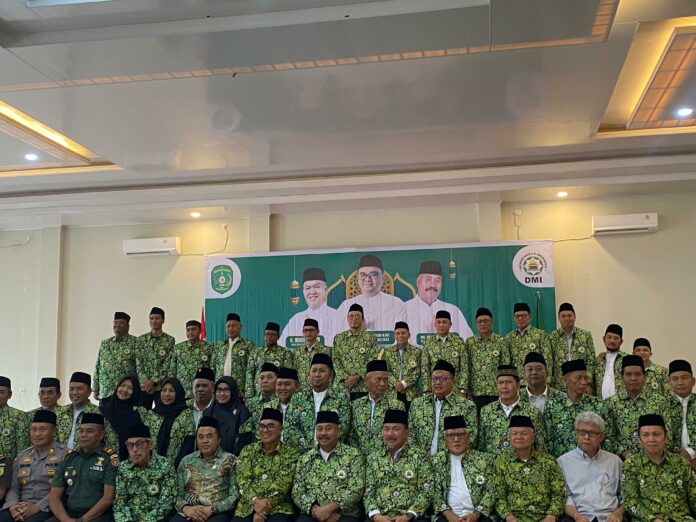 Pelantikan pengurus pimpinan daerah DMI Kukar Masa Bakti 2025-2030. (Shavira Ramadhanita/ RadarKukar)