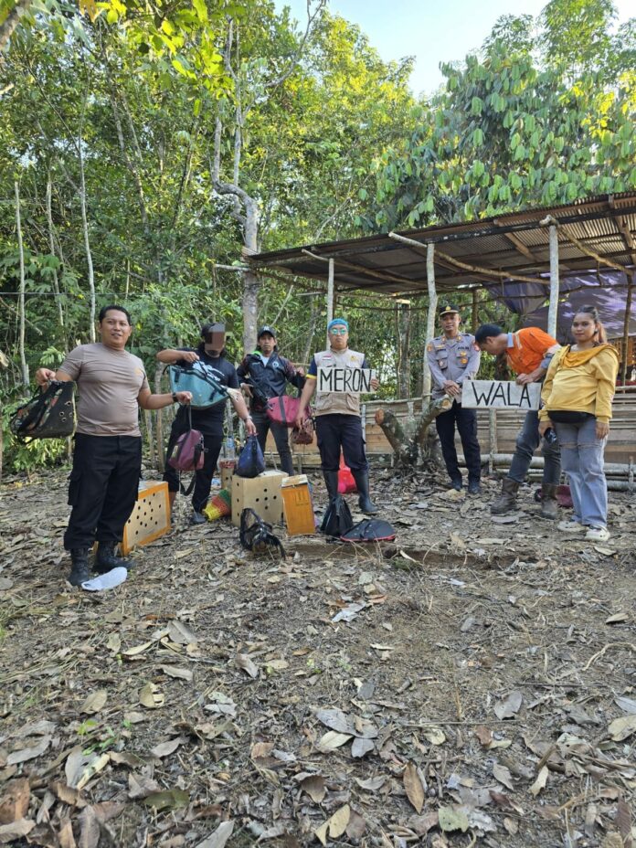 Polsek Loa Janan berhasil ungkap praktik perjudian jenis sabung ayam. (Istimewa)