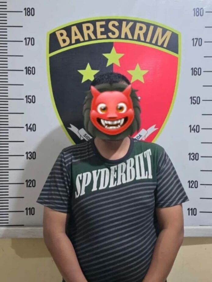 Tersangka pengedar narkoba HN (39). (Istimewa)
