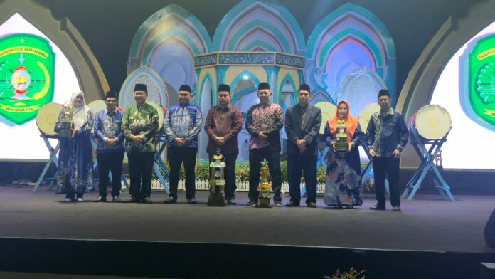 Penutupan MTQ ke-46Kukar di Kecamatan Tenggarong. (Dokumentasi RadarKukar)