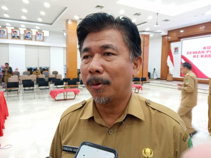 Sekretaris Kabupaten (Sekkab) Kukar, Sunggono. (Dokumentasi RadarKukar)