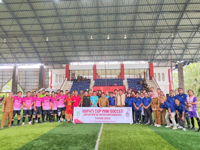 Bupati Cup Mini Soccer Kukar 2025 Resmi Dibuka. (Istimewa)