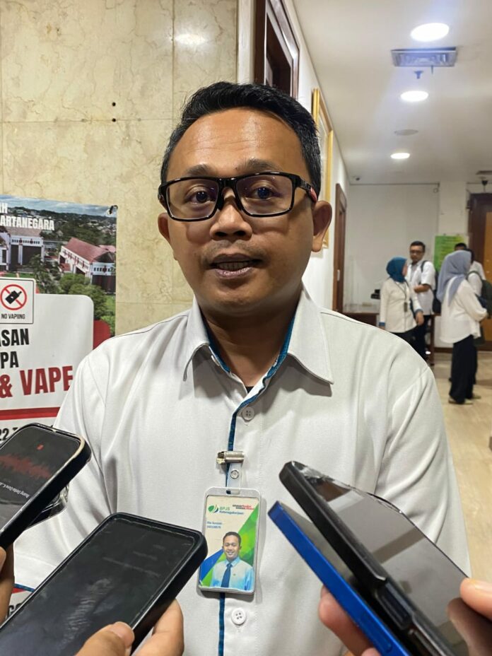 Kepala Kantor Cabang BPJS Ketenagakerjaan Kukar, Eka Suryadi. (Istimewa)