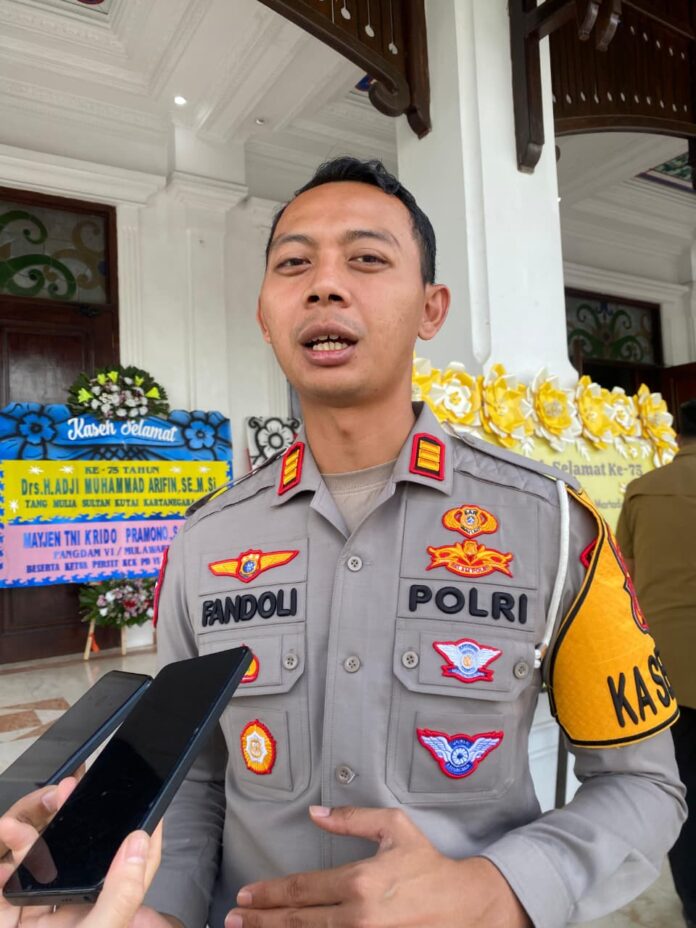 Kasatlantas Polres Kukar, AKP Ahmad Fadoli. (Shavira Ramadhanita/RadarKukar)