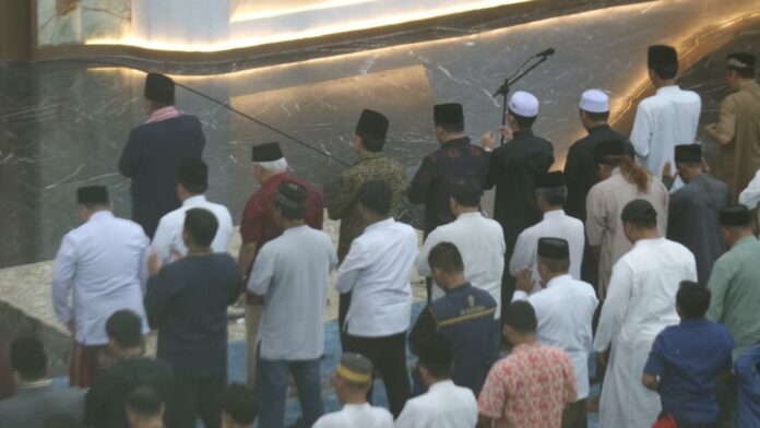 Suasana Salat Jumat di Masjid Negara IKN. (Dok MKN)