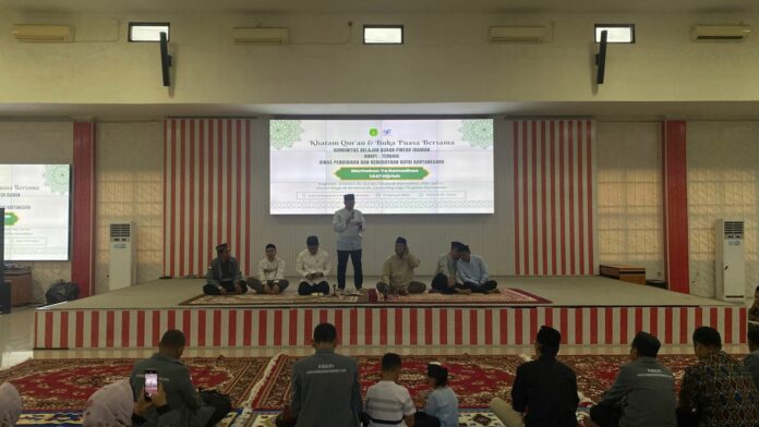 Suasana Khataman Al-Qur’an bersama anggota KBKPI. (Istimewa)