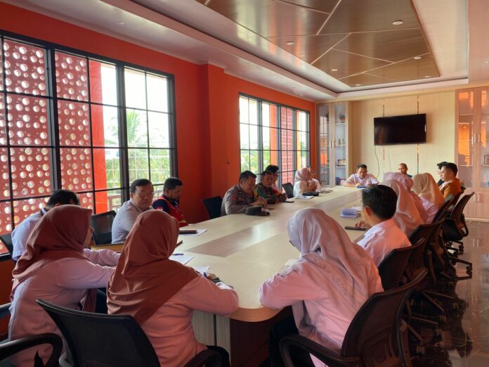 Suasana mediasi kasus meninggalnya balita 6 bulan di Batuah (Istimewa)
