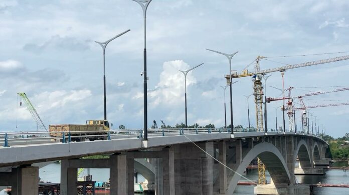 Jembatan Pulau Balang bentang pendek, salah satu titik yang dipasang CCTV oleh BBPJN Kaltim. (Dok Media Kaltim)
