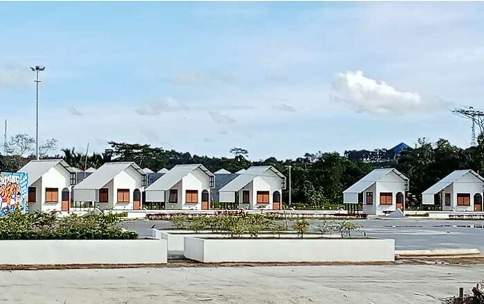 Kawasan Taman Pujasera Tenggarong. (Istimewa)