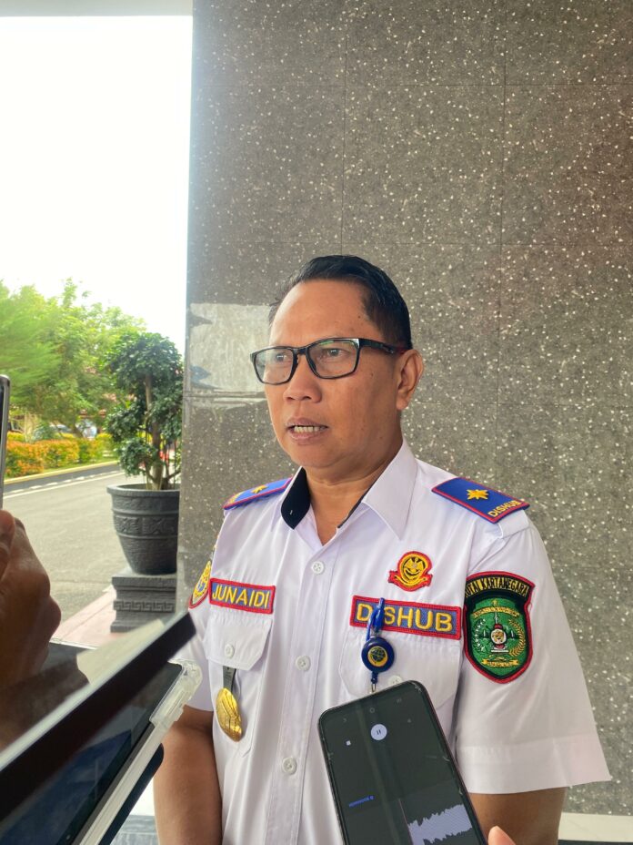 Kepala Dinas Perhubungan (Dishub) Kukar, Ahmad Junaidi, (Shavira Ramadhanita/RadarKukar)