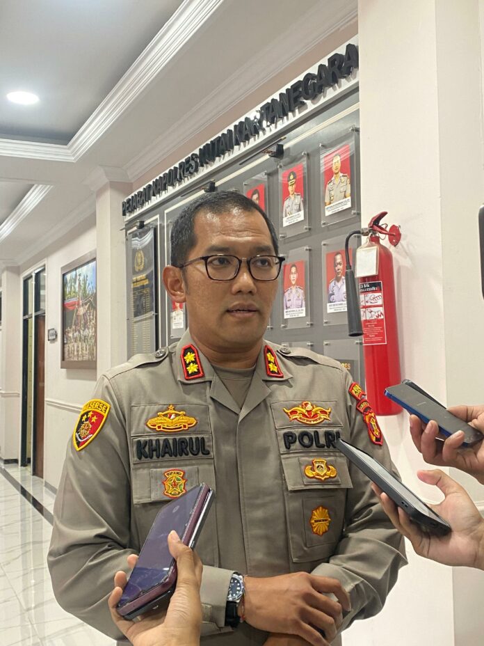 Kapolres Kukar, AKBP Khairul Basyar. (Shavira Ramadhanita/RadarKukar)