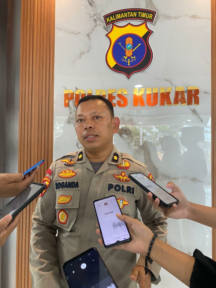 Kabag Ops Polres Kukar, Kompol Roganda. (Shavira Ramadhanita/RadarKukar)