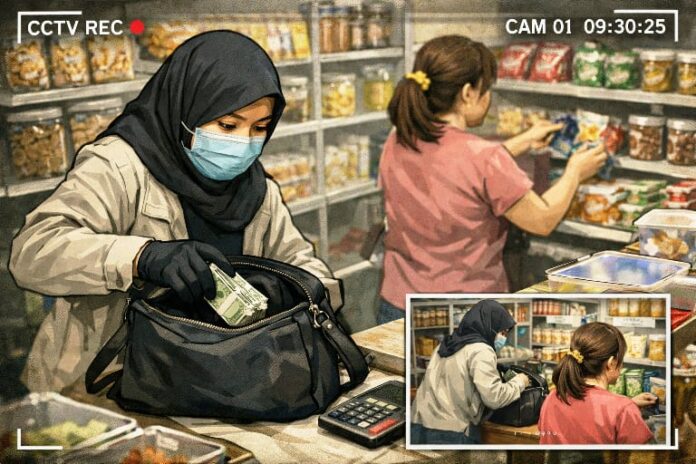 Ilustrasi kasus pencurian. (Istimewa)