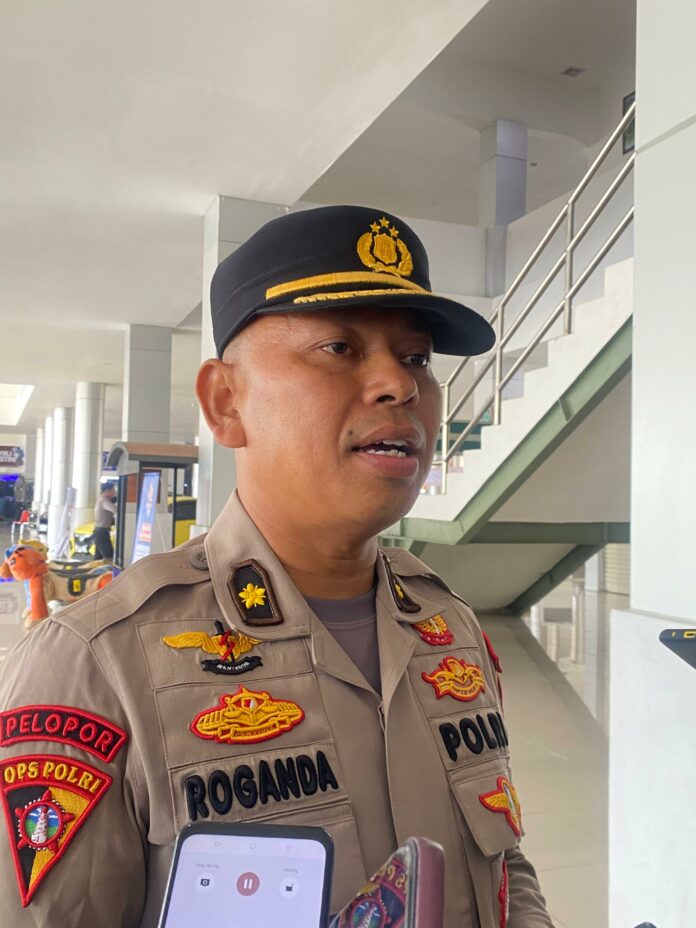 Kabag Ops Polres Kukar, Kompol Roganda. (Shavira Ramadhanita/RadarKukar)