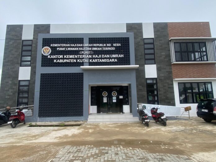 Kantor Kementerian Haji dan Umrah Kabupaten Kutai Kartanegara. (Shavira Ramadhanita/RadarKukar)