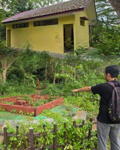 Beberapa miniatur bangunan di Taman Replika Kerajaan Nusantara dan Monumen Dunia. (Dok MKN)