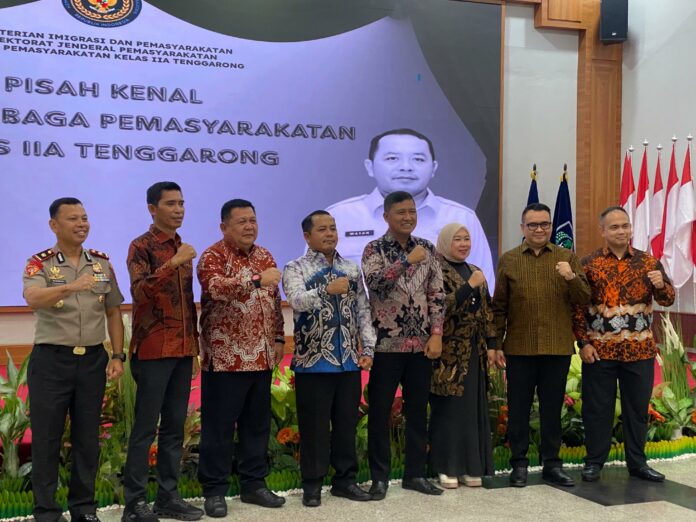 Sertijab dan Lepas Kenal Lapas Kelas IIA Tenggarong yang baru. (Shavira Ramadhanita/RadarKukar)