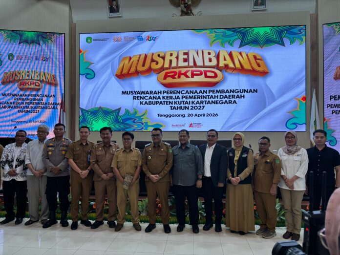 Suasana Musrenbang RKPD 2027 yang digelar Pemkab Kutai Kartanegara di Tenggarong. (Dok MKN)