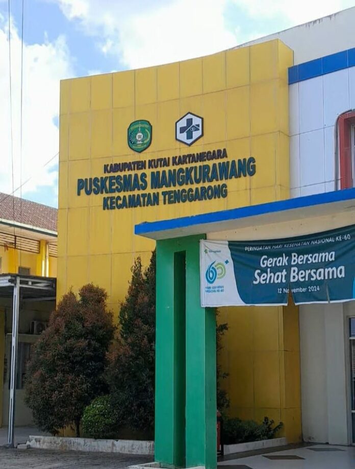 Puskesmas Mangkurawang Kecamatan Tenggarong. (Shavira Ramadhanita/RadarKukar)