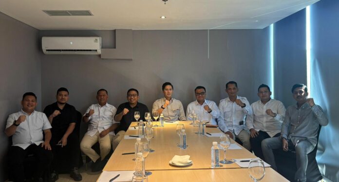 Koordinasi pelaksanaan Temu Karya Karang Taruna Kaltim 2026. (Istimewa)