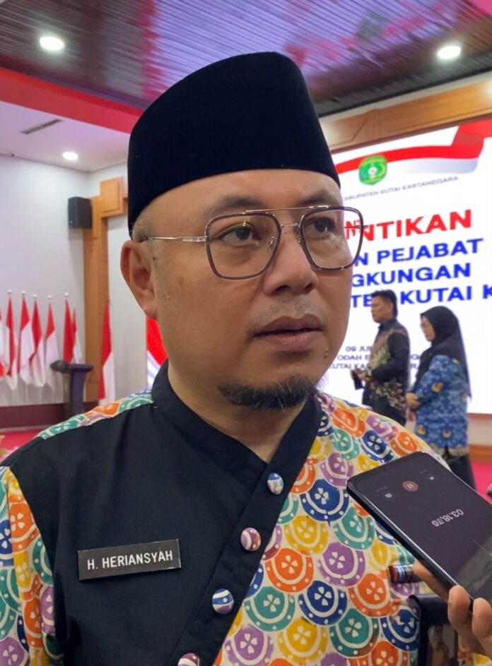 Kepala Dinas Disdikbud Kukar, Heriansyah. (Shavira Ramadhanita/RadarKukar)